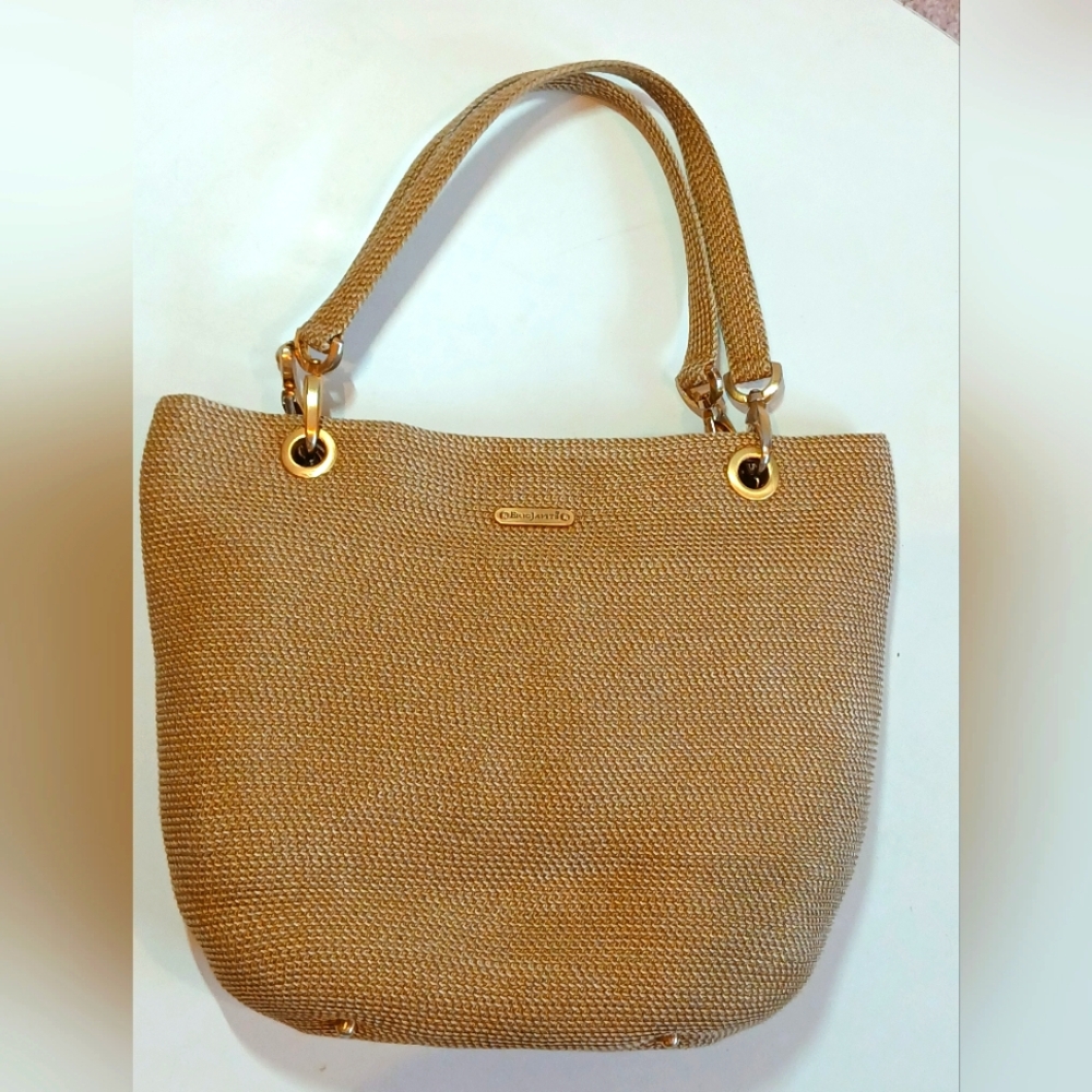 Erik Javitts Casual Tan Tote Bag
